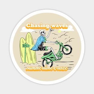 Chasing Waves Summertime Craze Magnet